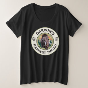 Darwins hellste Theorie Wooly Mammoth Große Größe T-Shirt