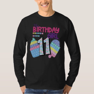 Das 11-jährige Geburtstagskind Poppin's Fidget Toy T-Shirt
