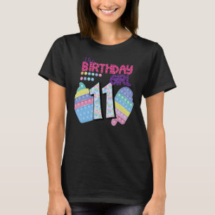 Das 11-jährige Geburtstagskind Poppin's Fidget Toy T-Shirt