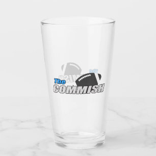 Das 16 oz Pint-Bierglas der Kommission Glas