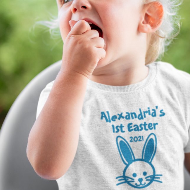 Das 1. Osterfest des Babys Baby T-shirt (Von Creator hochgeladen)