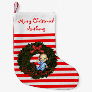 Das 1. Weihnachten des Babys Kleiner Weihnachtsstrumpf