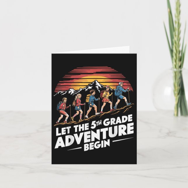 Das 5. Abenteuer gelassen ab 5. Klasse Teac Karte (Vorderseite)