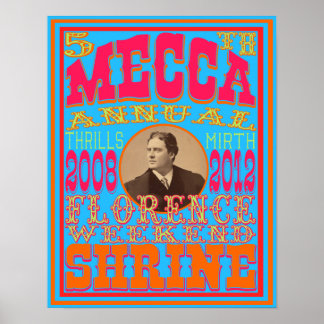 Das 5. jährliche Florenzer-Wochenende in Mekka Poster