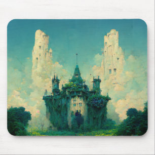 Das abandoned Chateau Fantasy Sci-Fi Mousepad