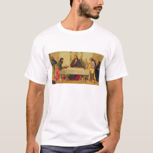 Das Abendessen bei Emmaus, 1520 (Öl auf Leinwand) T-Shirt