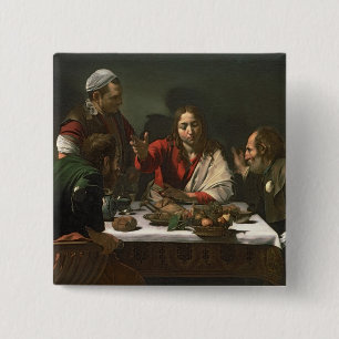 Das Abendessen bei Emmaus, 1601 2 Button