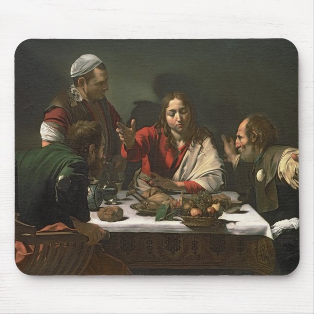 Das Abendessen bei Emmaus, 1601 2 Mousepad (Vorne)