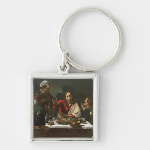 Das Abendessen bei Emmaus, 1601 (Öl und Tempera) Schlüsselanhänger