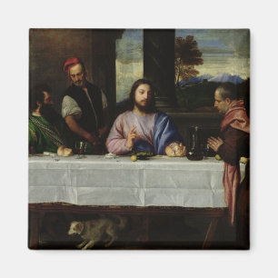 Das Abendessen bei Emmaus, c.1535 Magnet