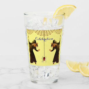 Das Abendessen fangen Glas