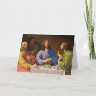 Das Abendessen im Emmaus Karte