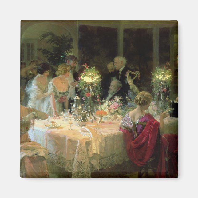 Das Abendessen von 1913 Magnet (Vorne)