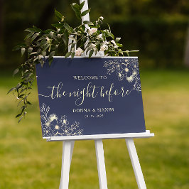 Das Abendessen vor der blauen Probe Poster