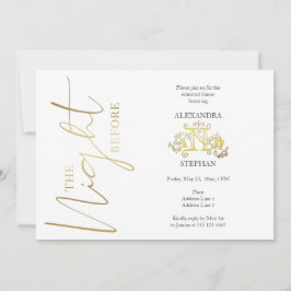 Das Abendessen vor der kalligraphischen Probe Einladung