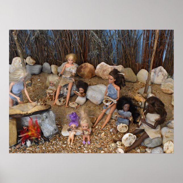 Das Abendessen wird serviert. Poster (Vorne)