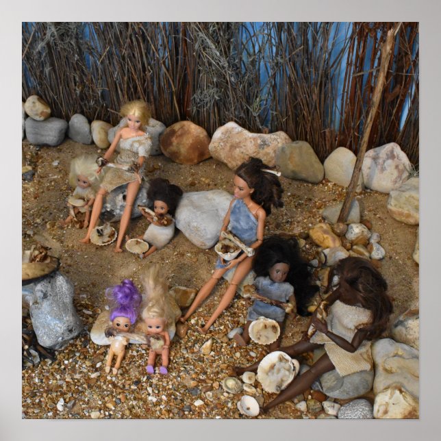 Das Abendessen wird serviert. Poster (Vorne)