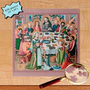 Das Abendmahl in Bethanien (M 055) Puzzle