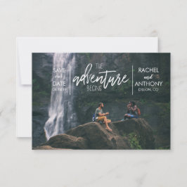 Das Abenteuer beginnt | Hochzeitssache Das Foto Da Save The Date