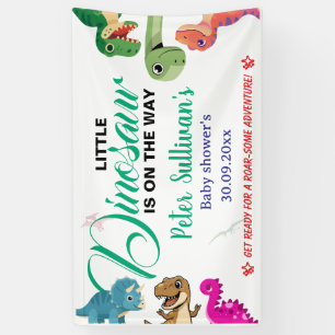 Das Abenteuer beginnt mit Baby Dino Banner