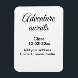 Das Abenteuer beginnt mit dem Hinzufügen des Namen Magnet<br><div class="desc">Entwurf</div>