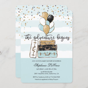 Das Abenteuer beginnt mit der Einladung zur Babydu