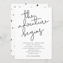 das abenteuer beginnt moderne hochzeit