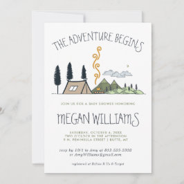 Das Abenteuer beginnt | Mountain Baby Shower