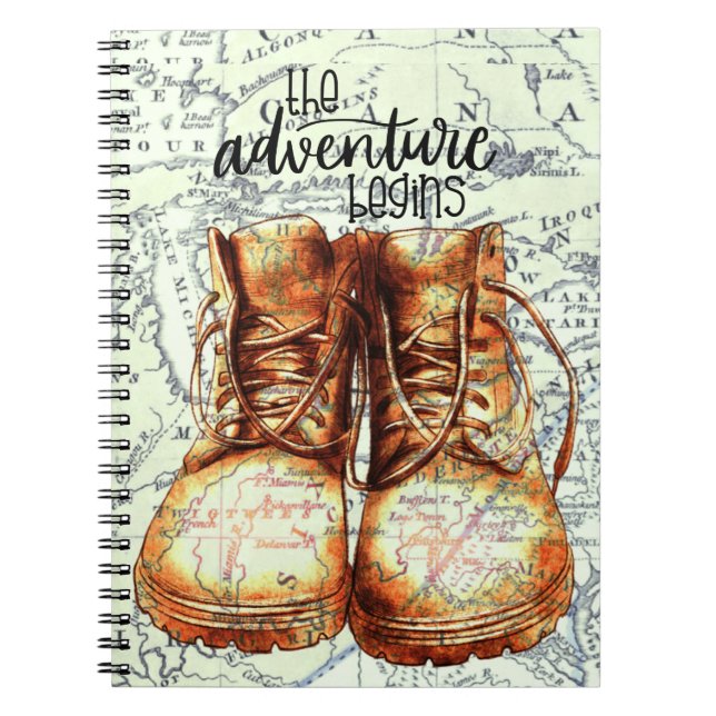 Das Abenteuer beginnt Notizblock (Vorderseite)