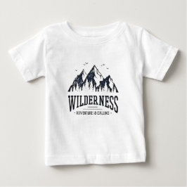 Das Abenteuer der Wildheit ruft Baby T-shirt