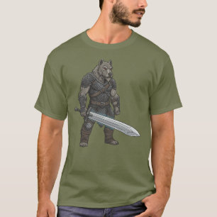 Das Abenteuer des irischen Wolfshund-Gladiatorenhu T-Shirt