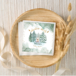 Das Abenteuer des Polarbären erwartet die Kinderdu Serviette