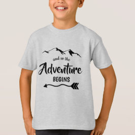 Das Abenteuer fängt mit dem trendy Boys T - Shirt