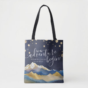 Das Abenteuer fängt Wasserfarbengebirge Hochzeiten