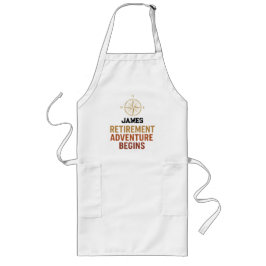 Das Abenteuer im Ruhestand beginnt Lange Schürze