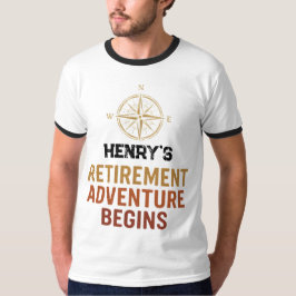 Das Abenteuer im Ruhestand beginnt T-Shirt