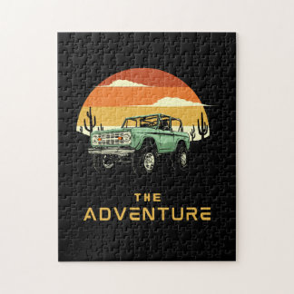 Das Abenteuer-Off-Road-Sunset-Puzzle  Puzzle