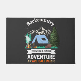 Das Abenteuer ruft Menschen herunter Fußmatte