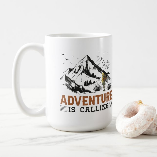 Das Abenteuer ruft Tasse (Mit Donut)