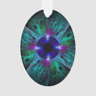 Das Abstrakte Kunstakryloval der Augen Ornament