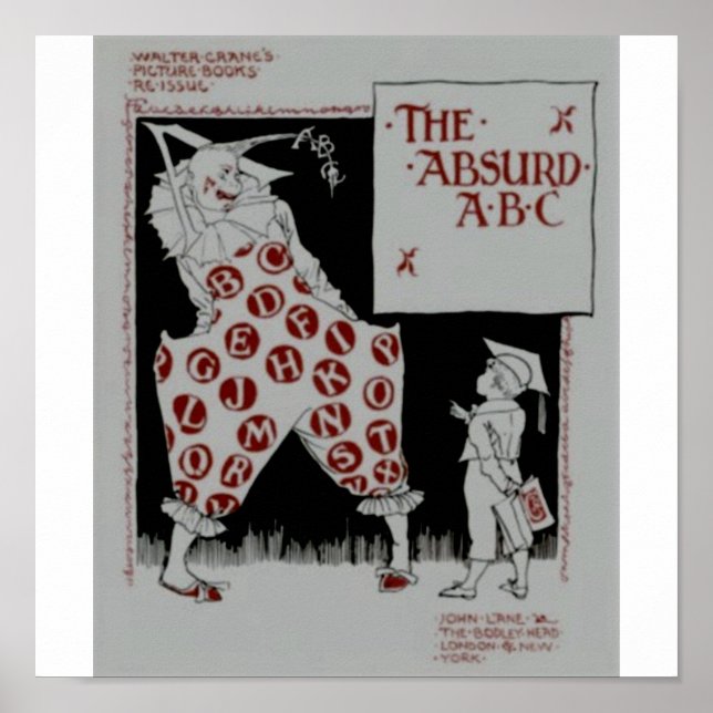 Das absurde ABC von Walter Krane Poster (Vorne)