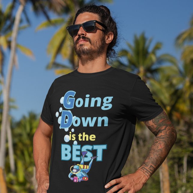 Das Abtauchen ist das beste Scuba Diving T-Shirt (Scuba diving t shirts for him)