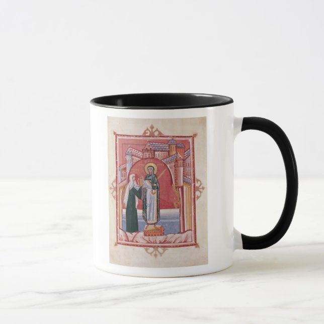 Das Äbtissin-Hilda-Angebot Tasse (Rechts)