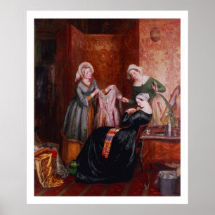 Das Abwerfen ihres Unkrauts Poster