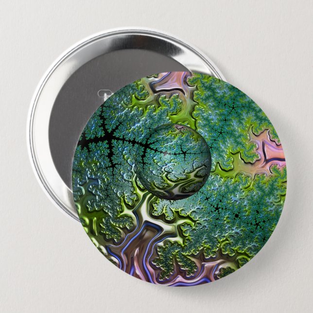 Das Abzeichen der Reise Button (Vorne & Hinten)