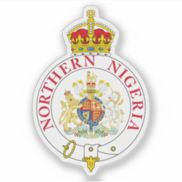 Das Abzeichen des Nordnigerianischen Protektorats Aufkleber