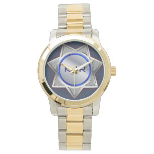 Das Abzeichen-Uhr des kundenspezifischen Armbanduhr