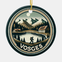Das Abzeichen Vogesen-Frankreich