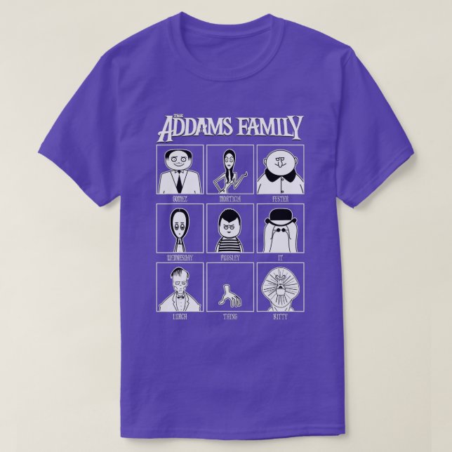 Das Addams Familienbuch T-Shirt (Design vorne)