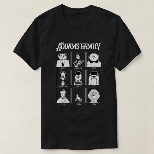 Das Addams Familienbuch T-Shirt (Design vorne)